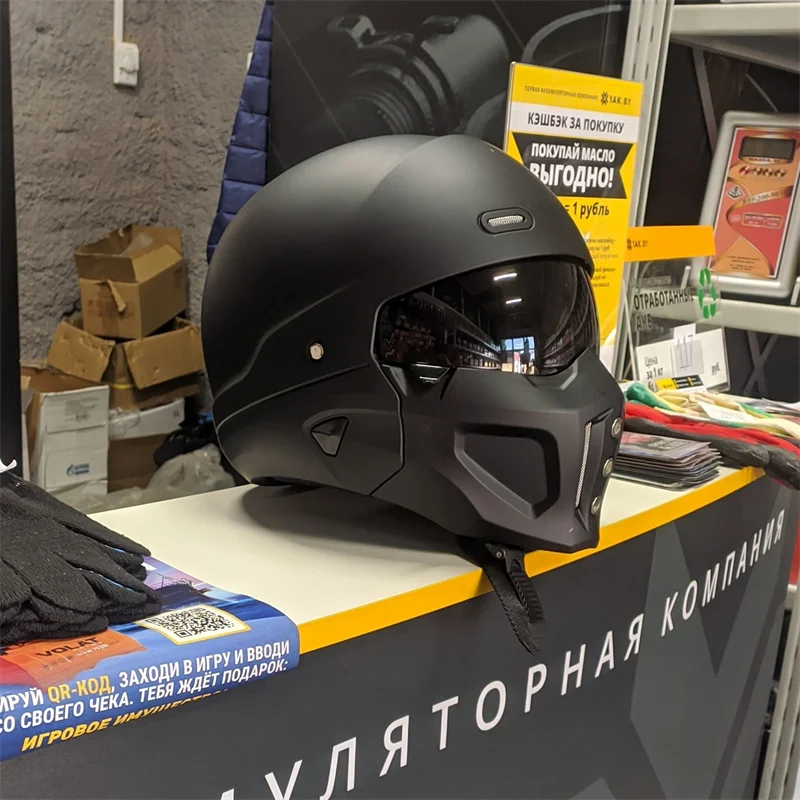 Full Face Motorcycle Helmet With Bluetooth - خوذة دراجة نارية جديدة لعام 2026