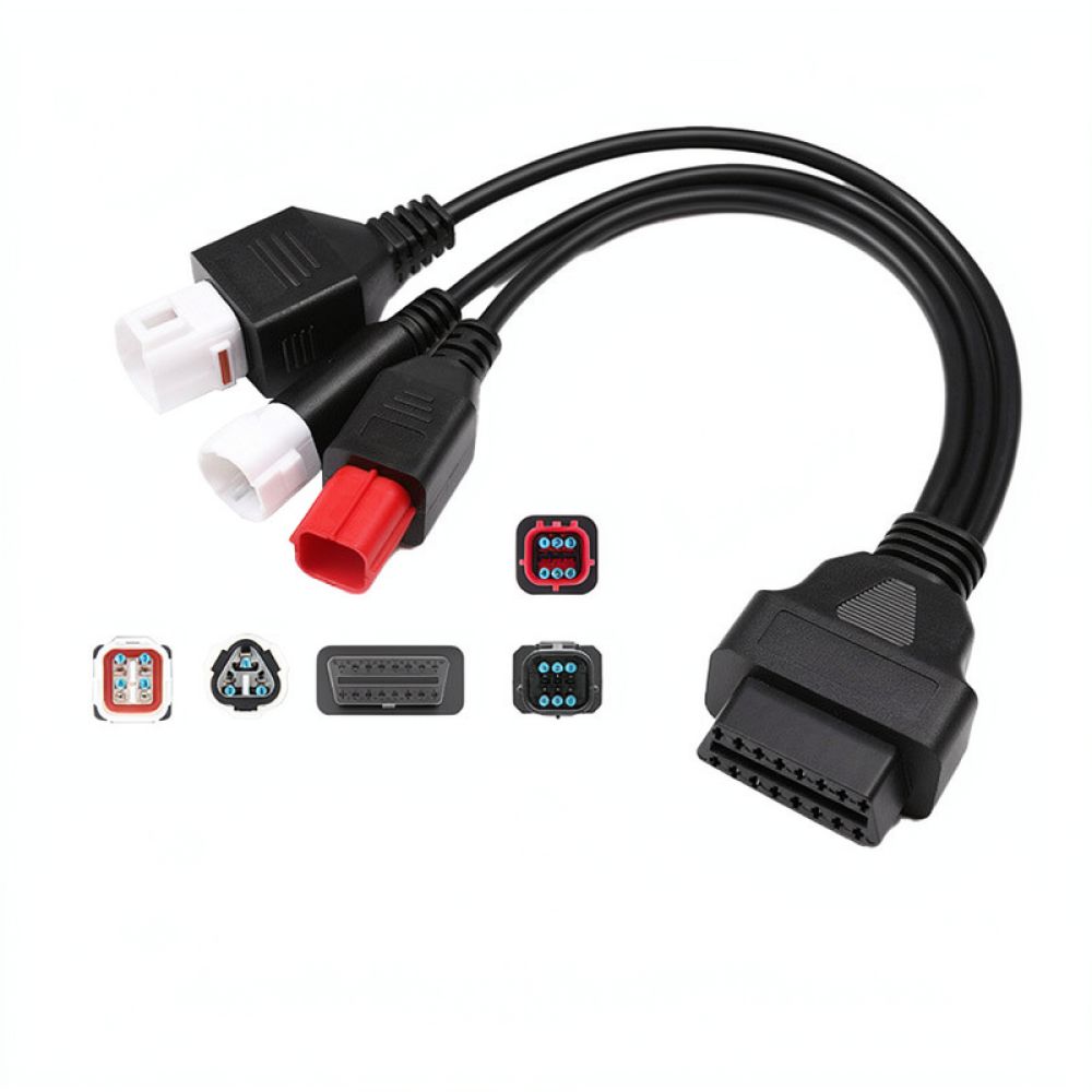 كابل موصل تشخيص OBD2 لدراجات ي - مراجعة Motorcycle Parts وسعره